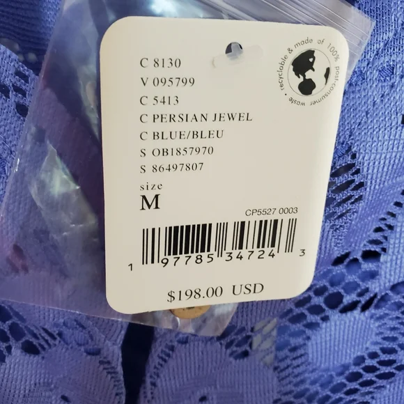 Free People Shadow Dance Midi Persian Jewel Blue Medium #155 Boho Dress 86497781 - Picture 14 of 16